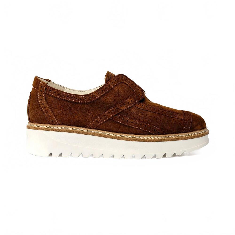 NEW REX SHOES women's nan oxford shoes in mogano
